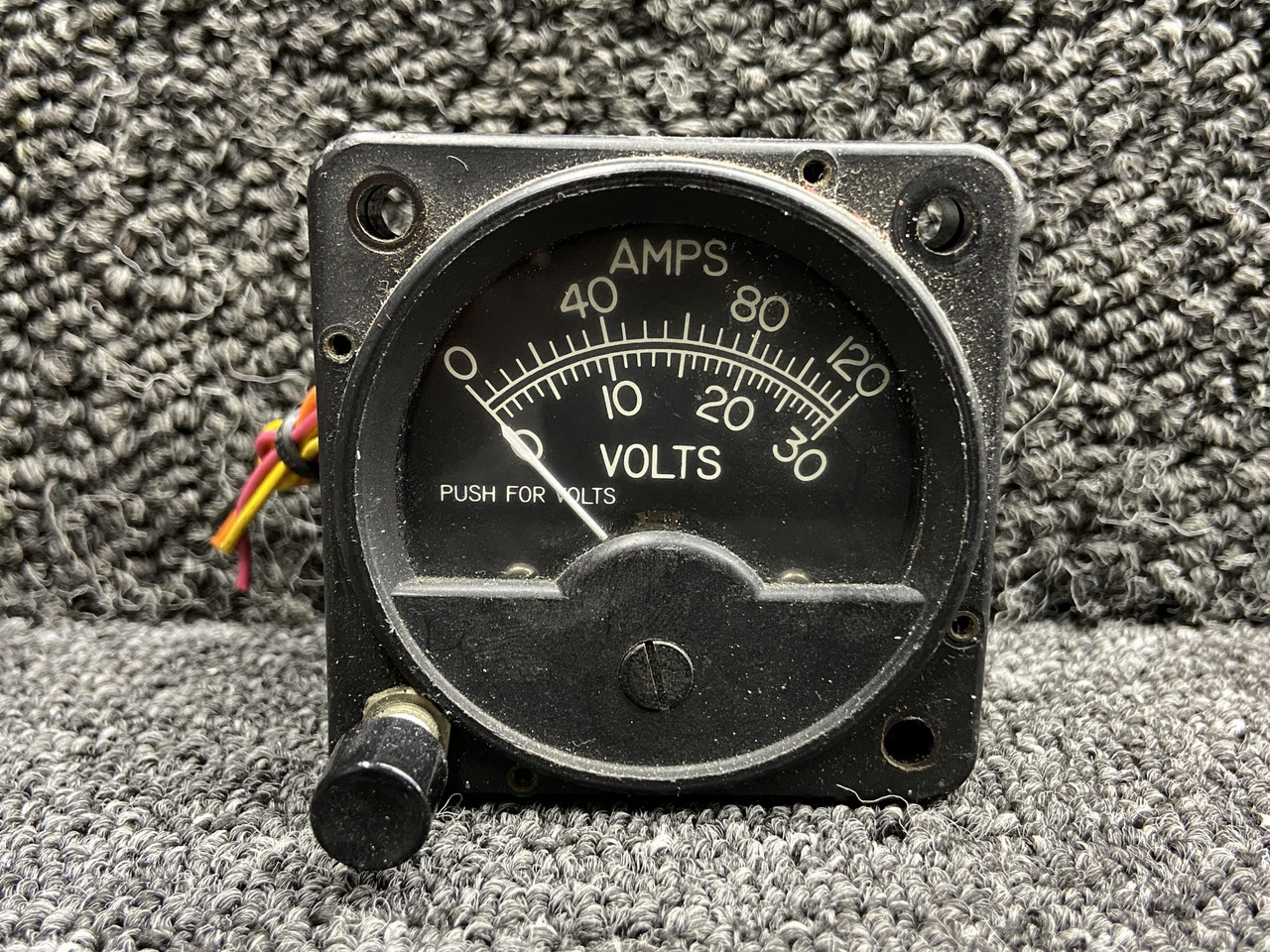 0302-009 (Alt: 980031-503) B&D Instruments Volt, Amp Meter Indicator 0302-009 (Alt: 980031-503) B&D Instruments Volt, Amp Meter Indicator