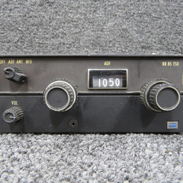 066-1023-00 King Radio KR-85 ADF Receiver with Tray and Mods (Volts: 14)
