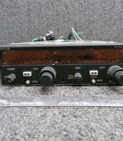 069-01032-0101 Bendix King KX-155A Nav/Comm, Glideslope Unit w Tray, Mods (28V)