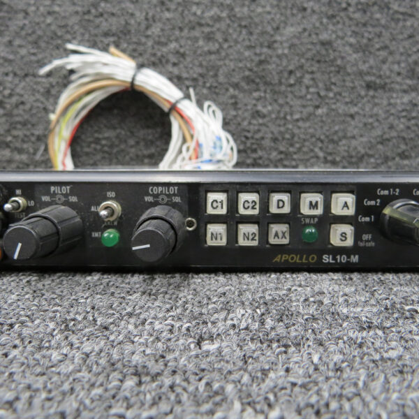 430-6060-20 Apollo SL10 Audio Selector Unit with Tray and Modifications