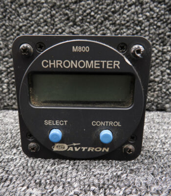 M800 (Alt: A064-3) Davtron Digital Chronometer Indicator (Lighted, Volts: 14)