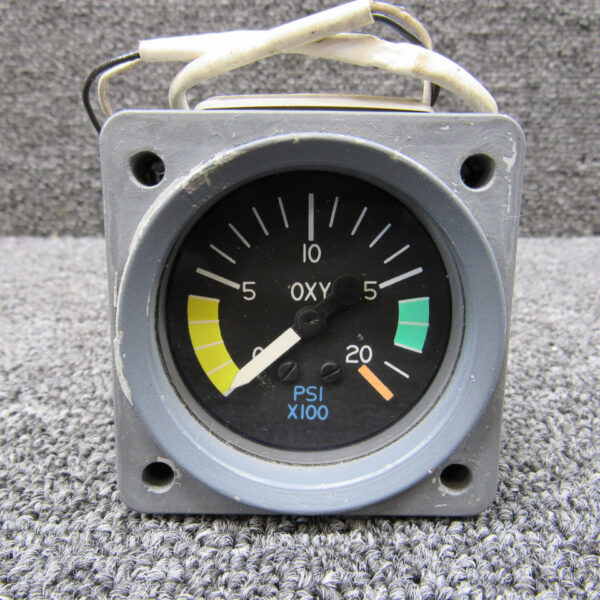 MD-97 (Alt: C668512-0101) Mid-Continent Instrument Oxygen Pressure Indicator